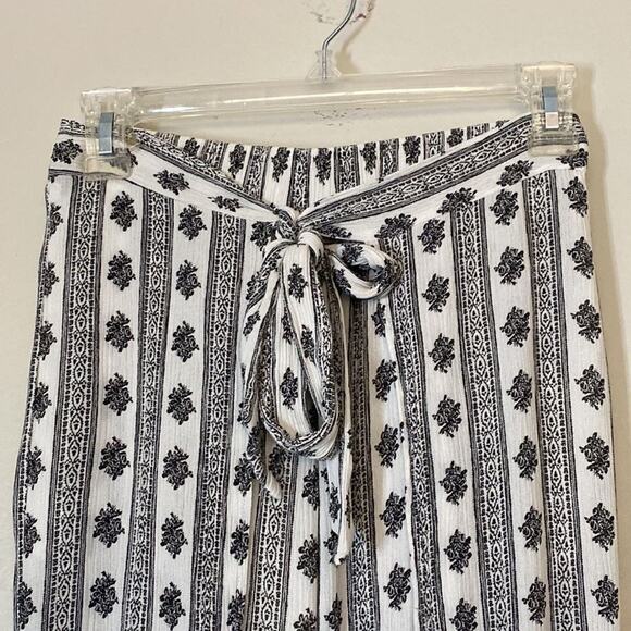 2 piece Off or On Shoulder Top& Waist Tie Open Leg Harem Pants for Women Small - Picture 5 of 14